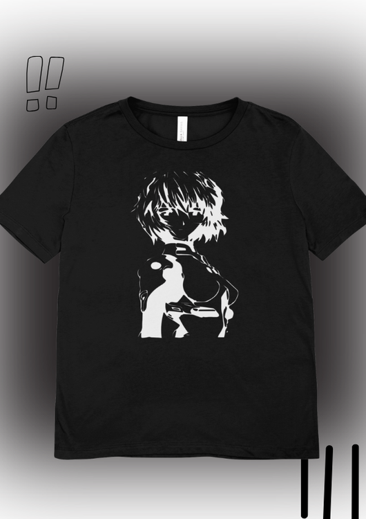 تیشرت انیمه ای مشکی